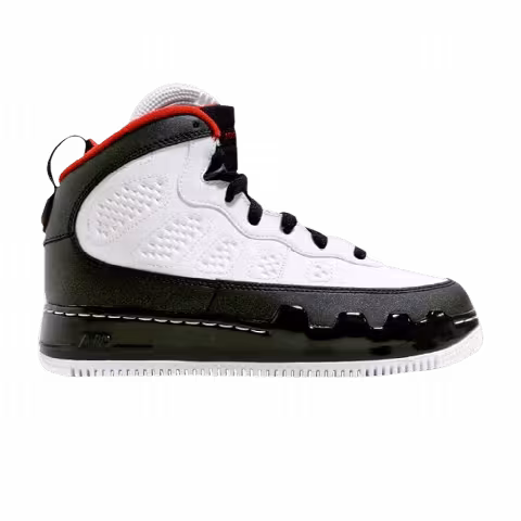 Air Jordan Fusion 9 GS 'White Black Red'