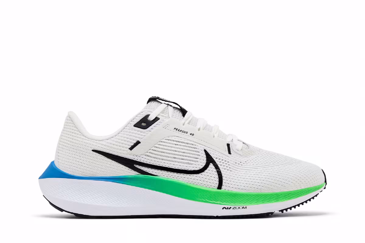 Nike Air Zoom Pegasus 40 Platinum Tint Green Strike, view 2