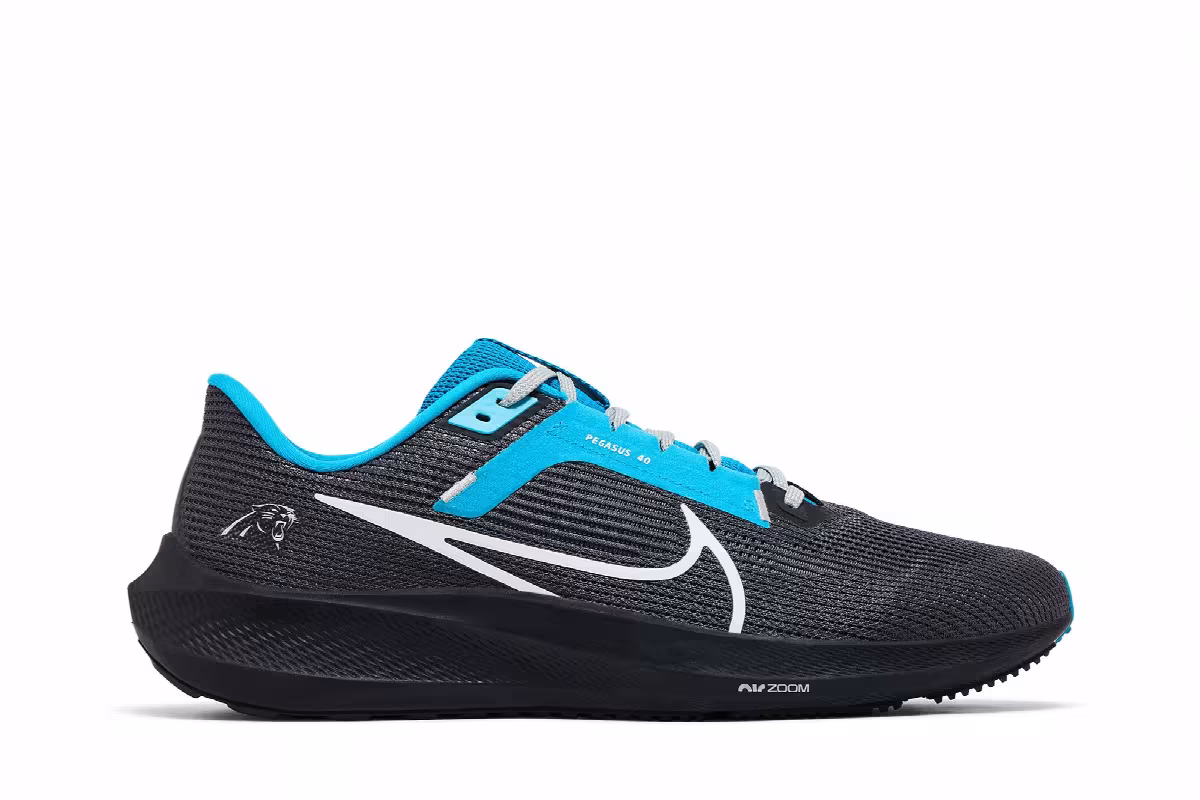 NFL x Nike Air Zoom Pegasus 40 Carolina Panthers, view 2
