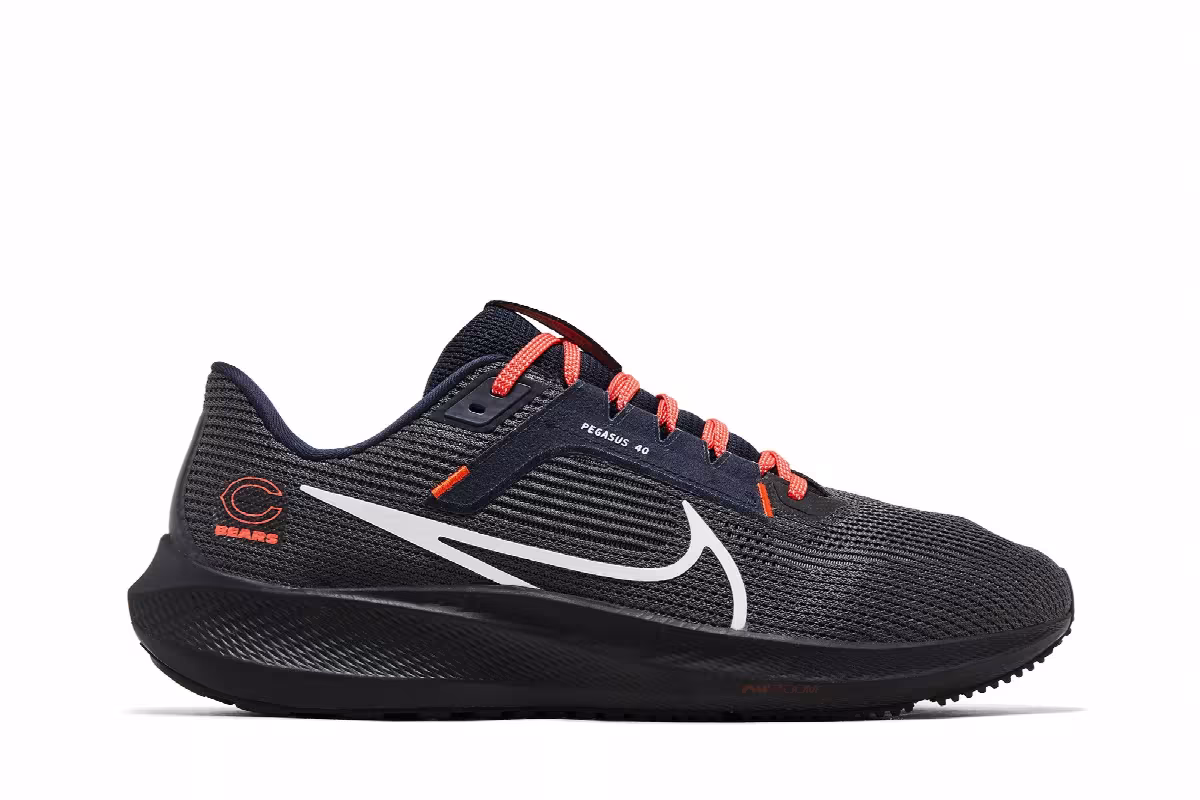 NFL x Nike Air Zoom Pegasus 40 Chicago Bears, view 2