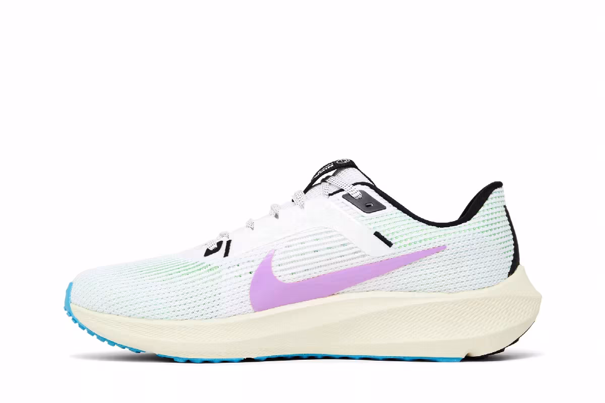 Nike Air Zoom Pegasus 40 SE White Multi-Color Mismatch, view 4