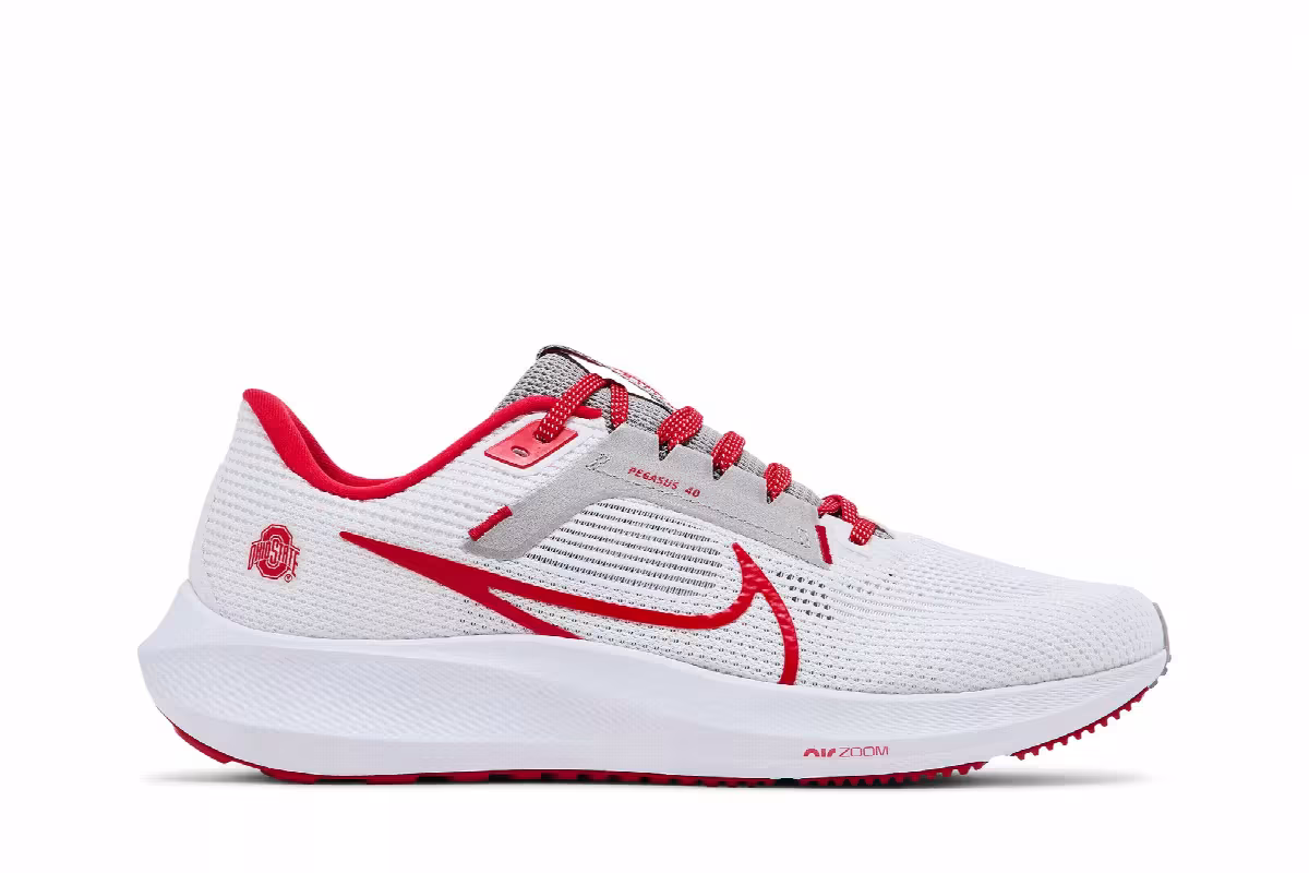 Nike Air Zoom Pegasus 40 Ohio State, view 2