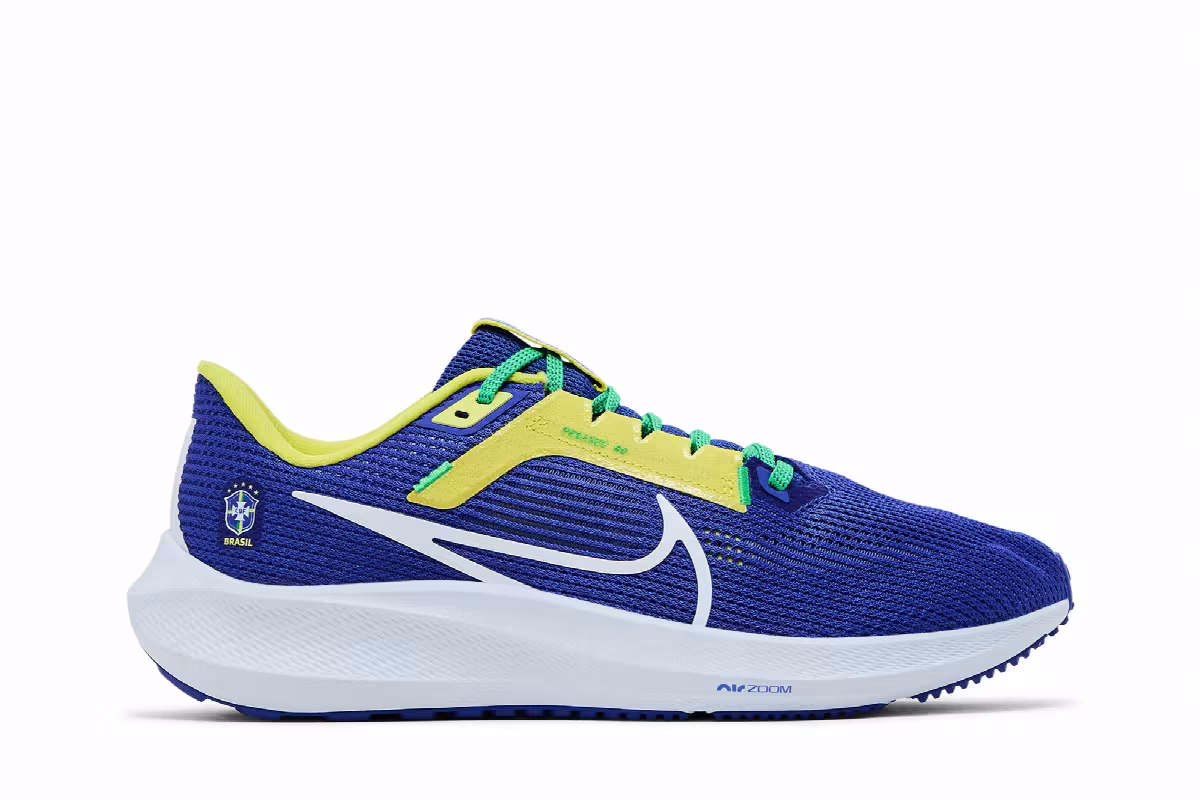 Nike Air Zoom Pegasus 40 Brazil CBF, view 2