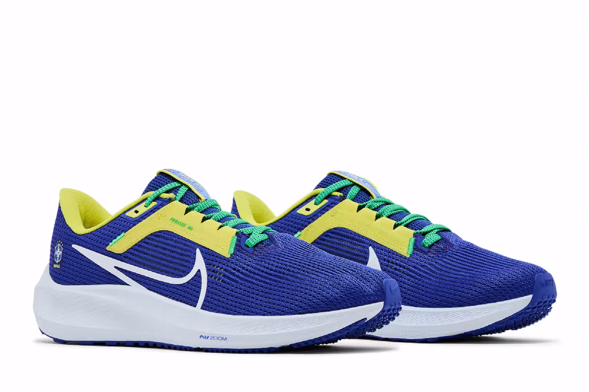 Nike Air Zoom Pegasus 40 Brazil CBF, view 9