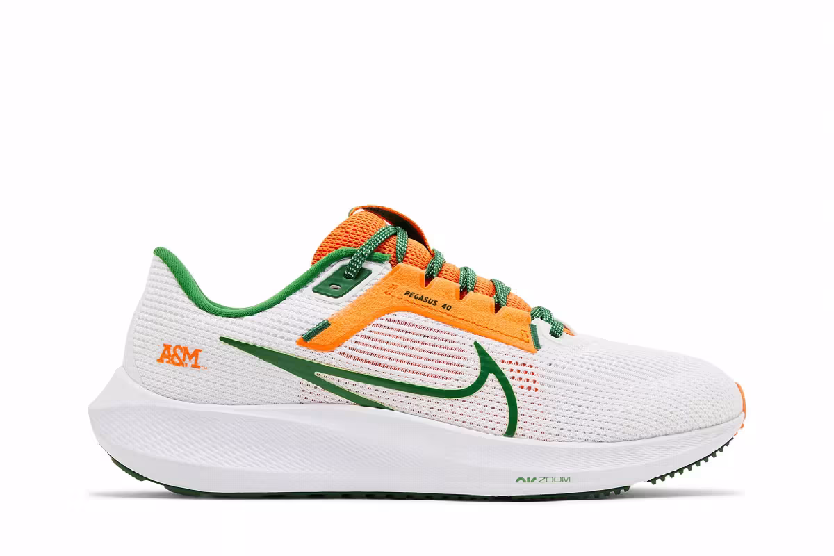Nike Air Zoom Pegasus 40 Florida A&M University, view 2