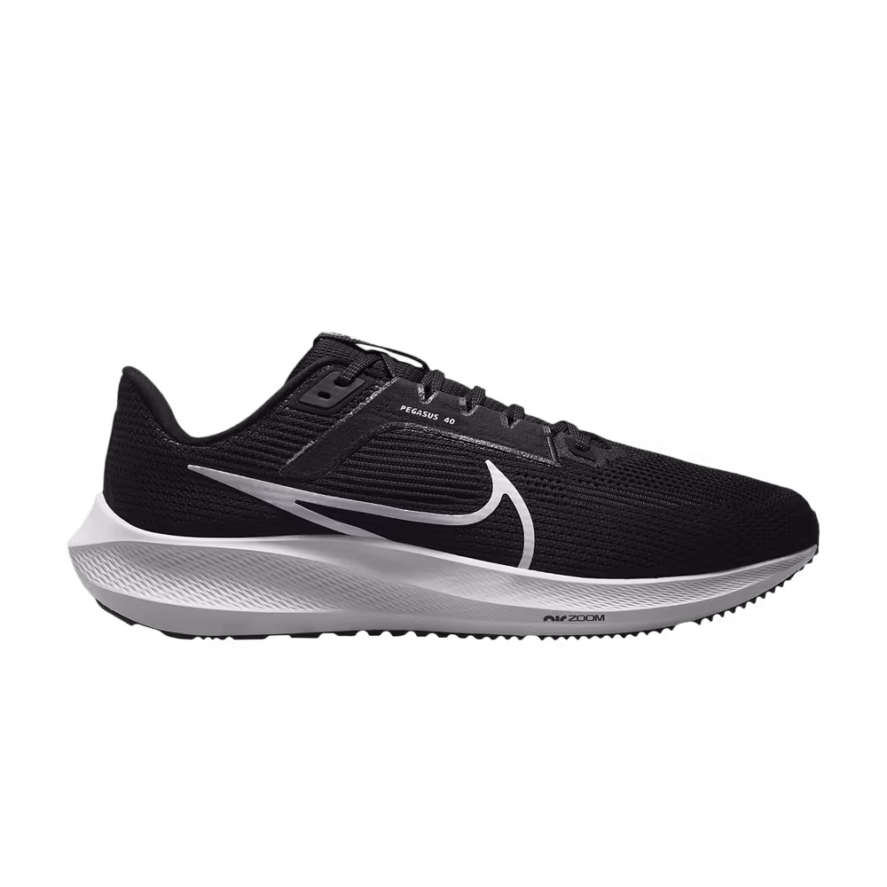 Nike Air Zoom Pegasus 40 Wide Black White