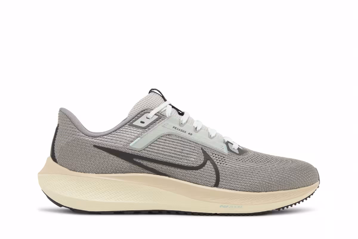 Nike Air Zoom Pegasus 40 Premium Light Iron Ore Flat Pewter, view 2