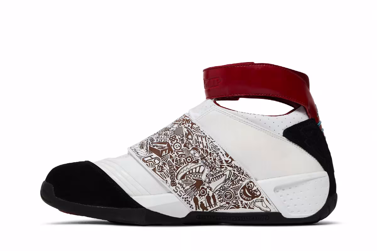 Air Jordan 20 OG White Varsity Red, view 4