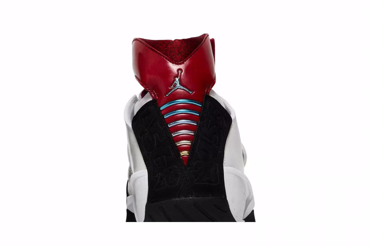 Air Jordan 20 OG White Varsity Red, view 8