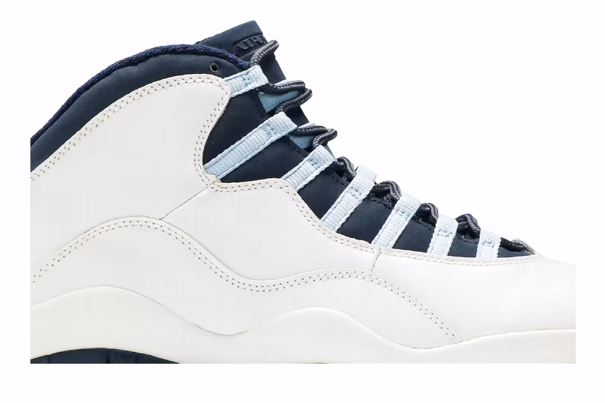 Air Jordan 10 Ice Blue 2005, view 3
