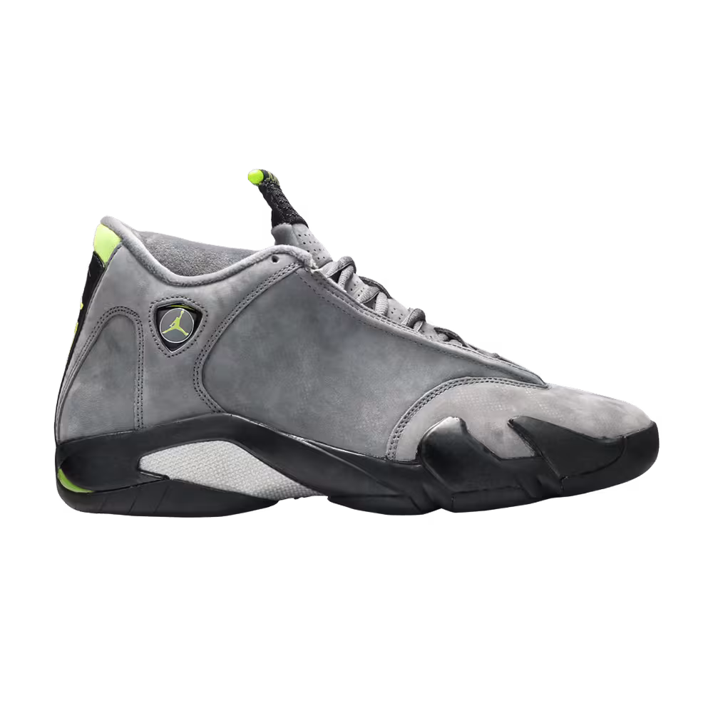 Air Jordan 14 Graphite Chartreuse