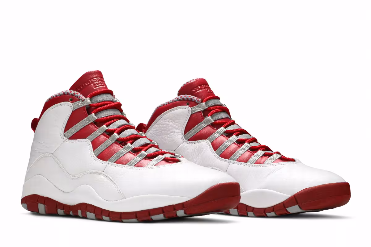 Air Jordan 10 Red Steel 2005, view 9