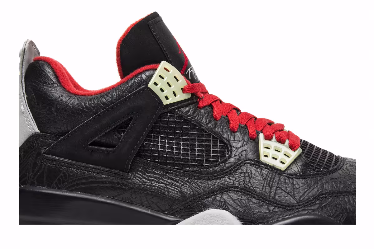 Air Jordan 4 Rare Air Black Laser, view 3