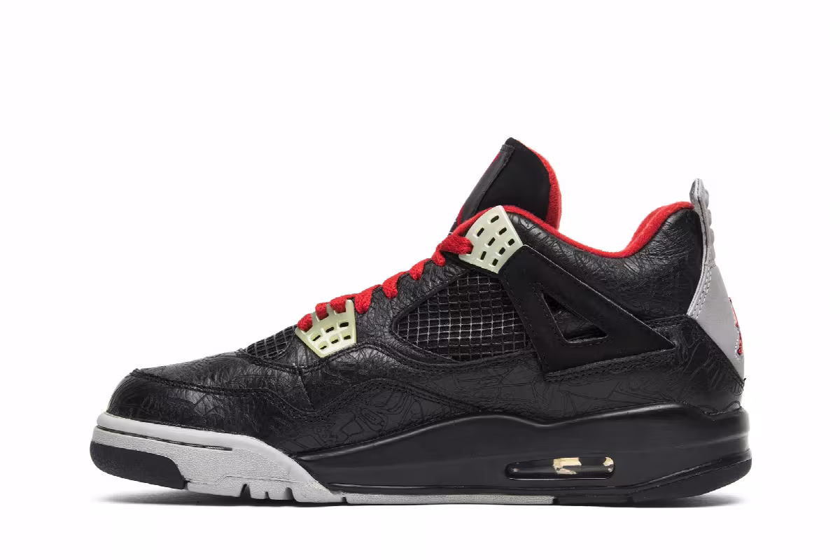 Air Jordan 4 Rare Air Black Laser, view 4