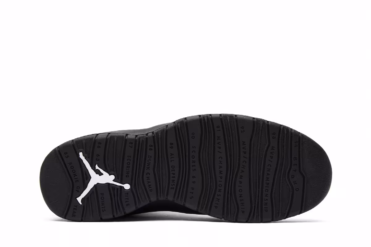 Air Jordan 10 Stealth 2005, view 5