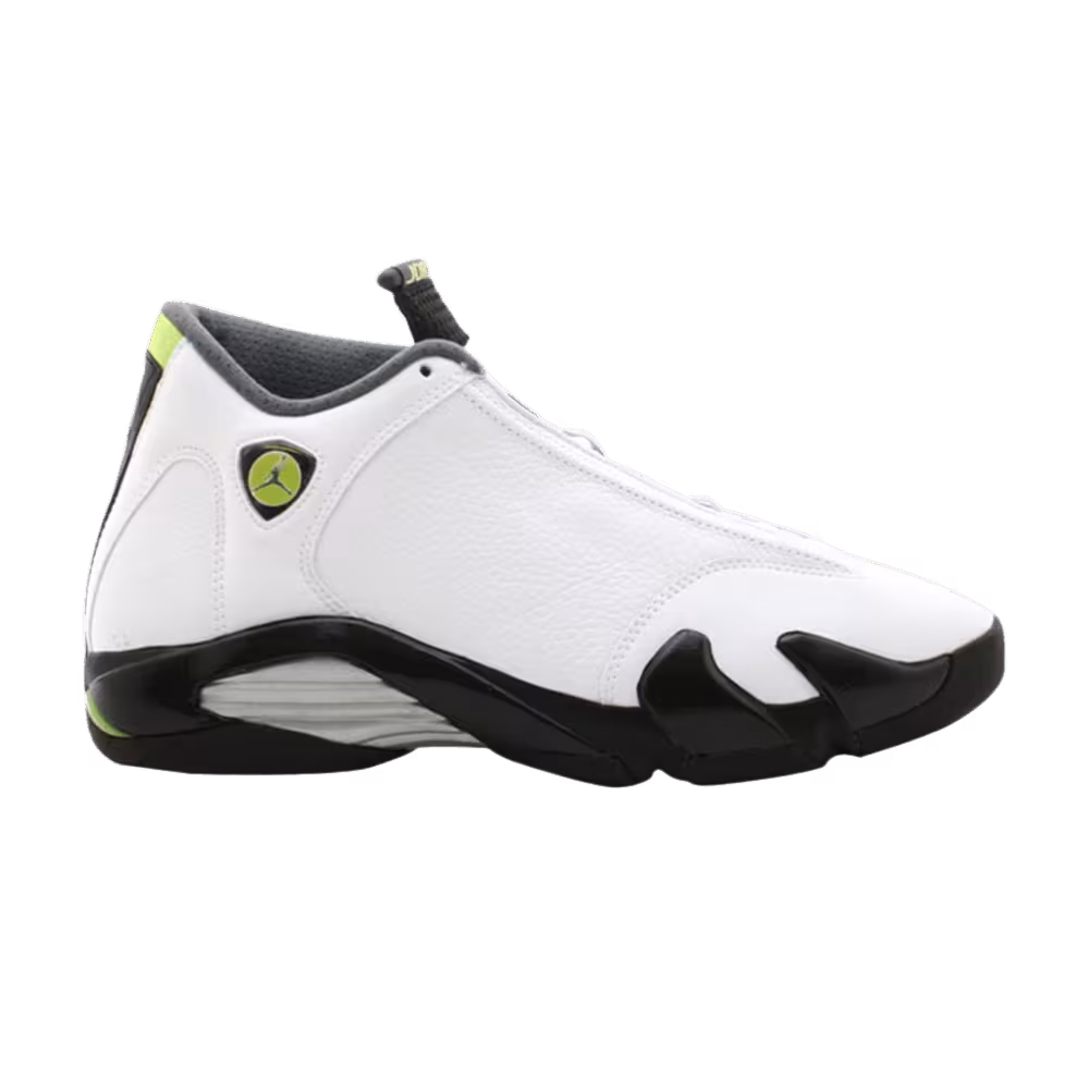 Air Jordan 14 White Chartreuse
