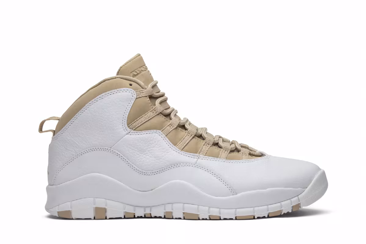 Air Jordan 10 Linen 2005, view 2
