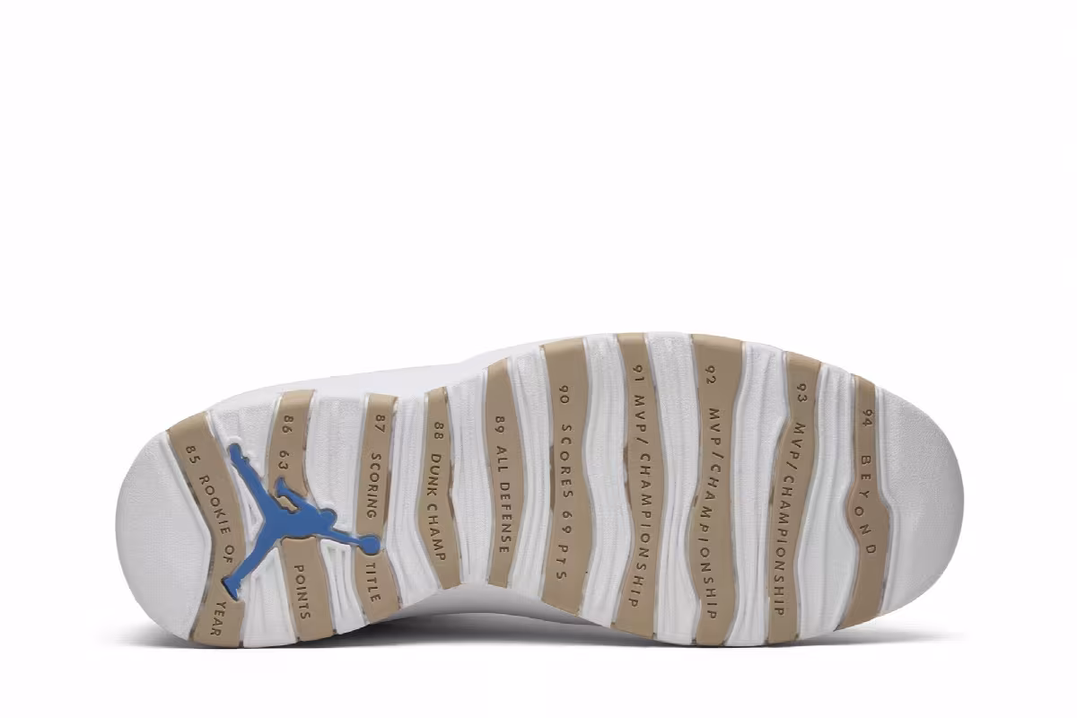 Air Jordan 10 Linen 2005, view 5