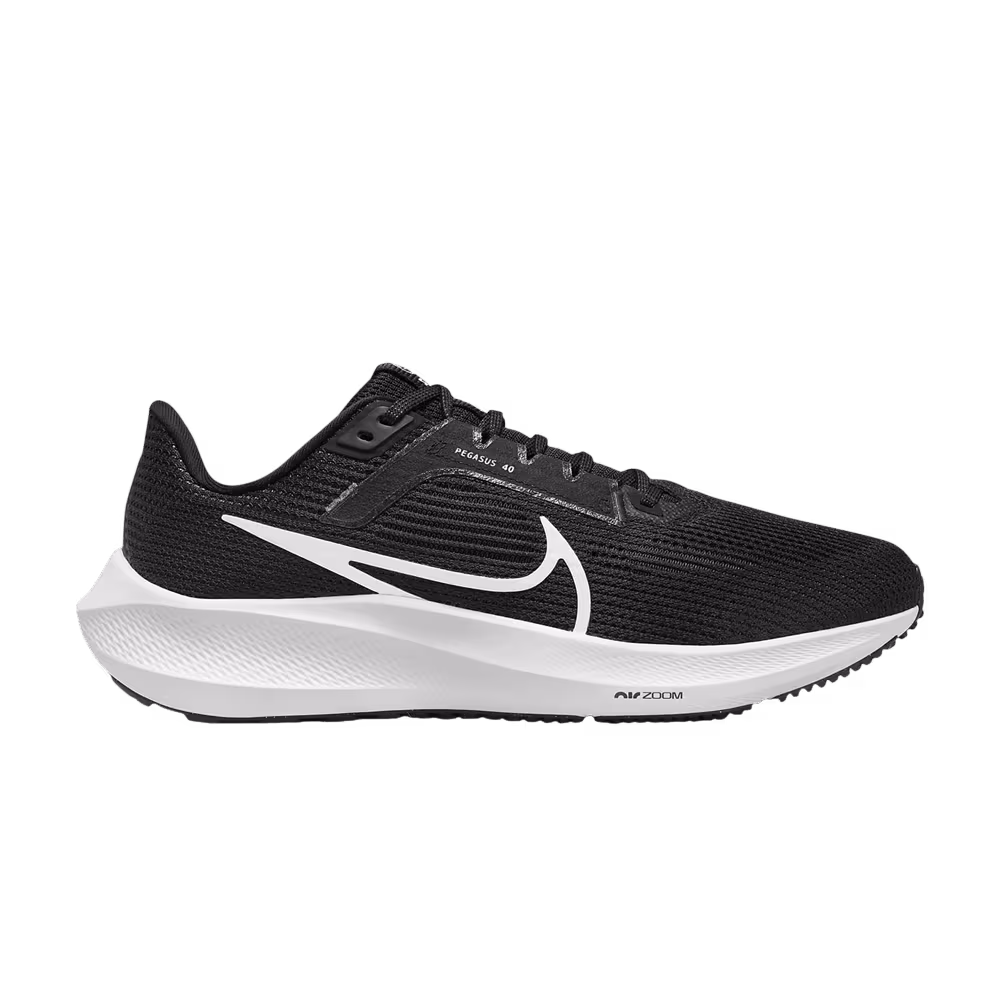 Nike Women's Air Zoom Pegasus 40 Wide Black White