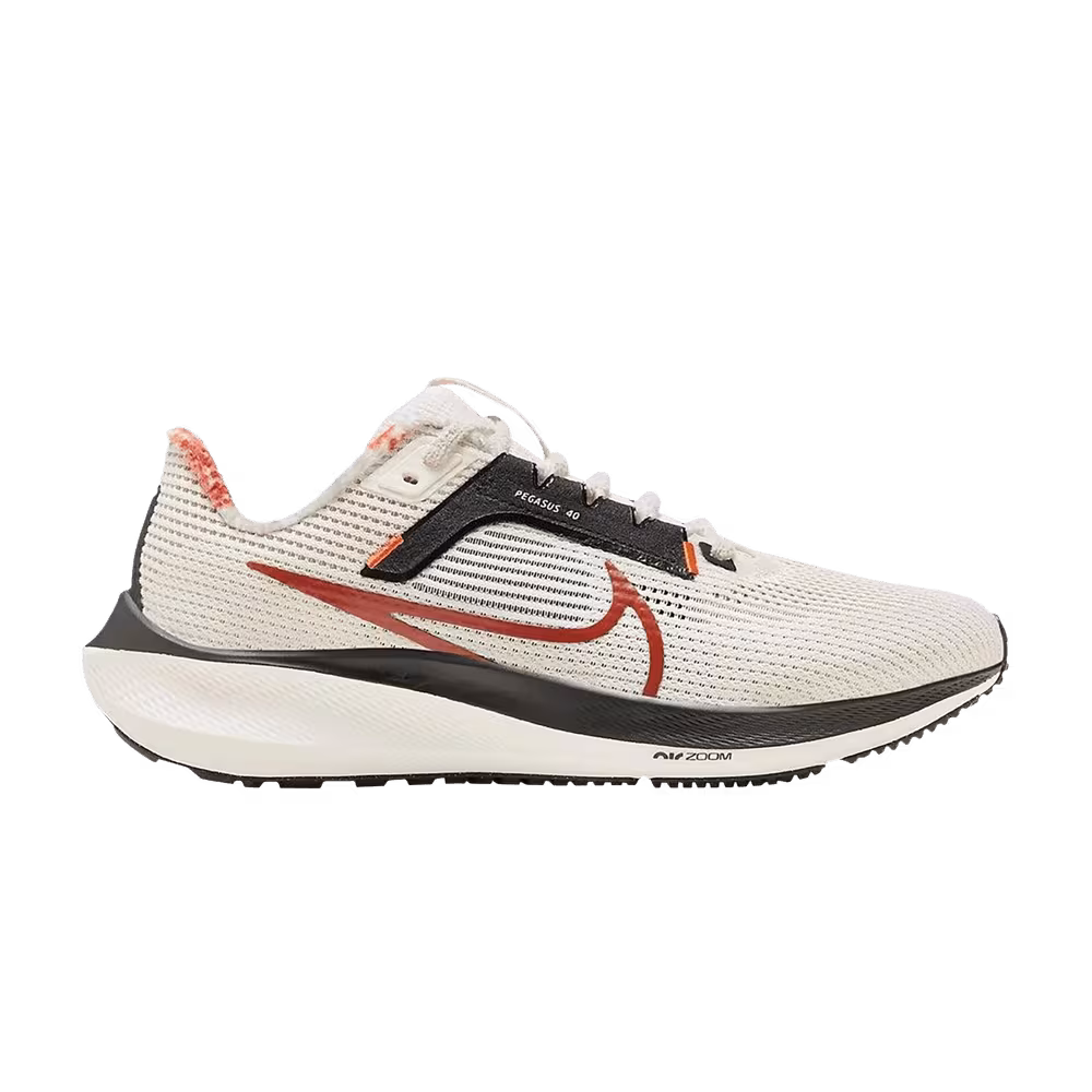 Nike Women's Air Zoom Pegasus 40 Premium Pale Ivory Rugged Orange