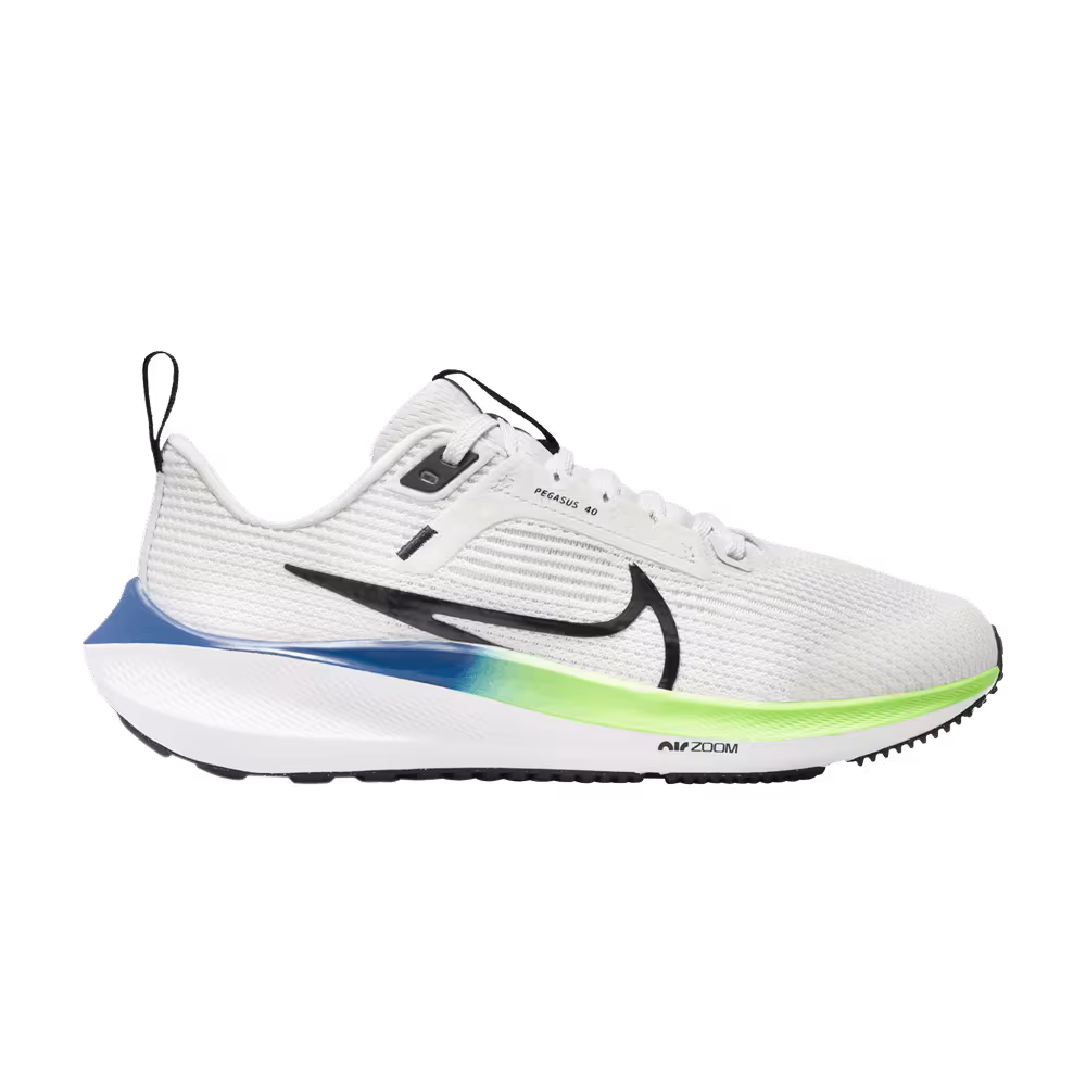 Nike Air Zoom Pegasus 40 GS Platinum Tint Green Strike