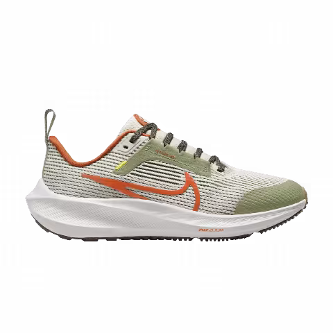 Nike Air Zoom Pegasus 40 GS 'Oil Green Campfire Orange'