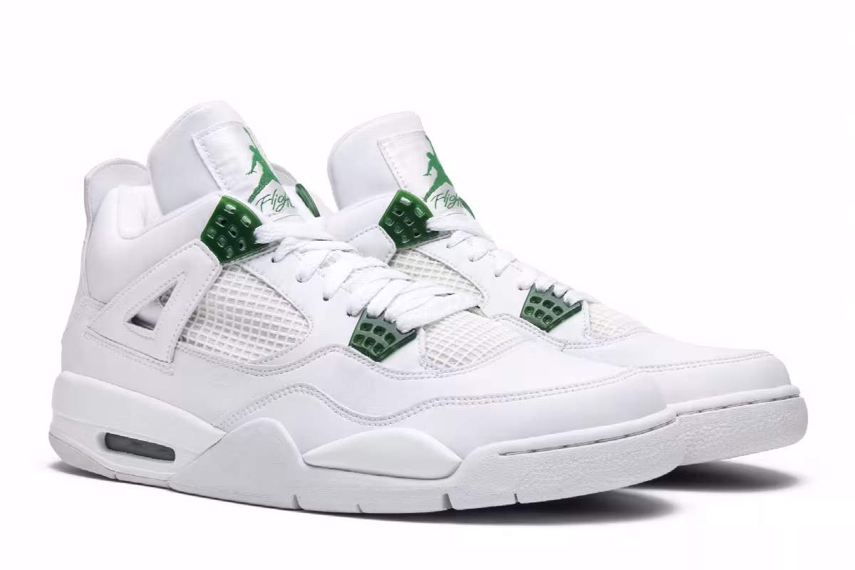 Air Jordan 4 Classic Green 2004, view 9