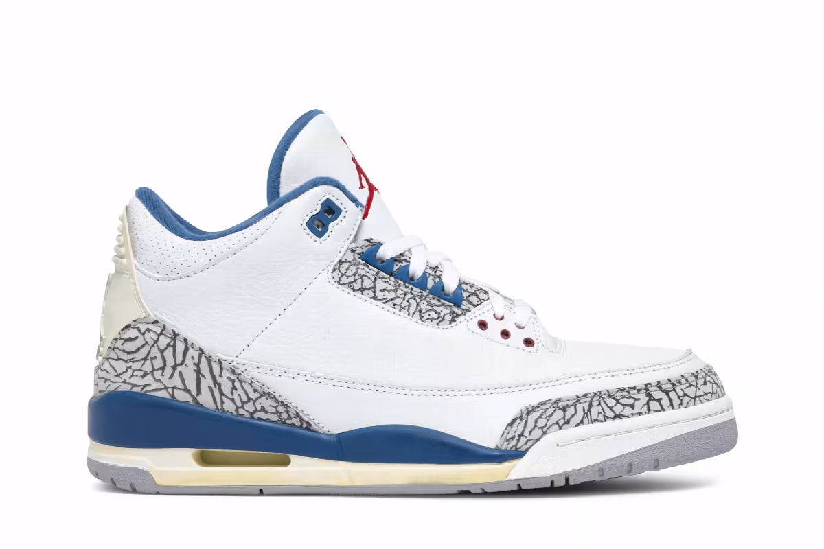 Air Jordan 3 True Blue 2001, view 2