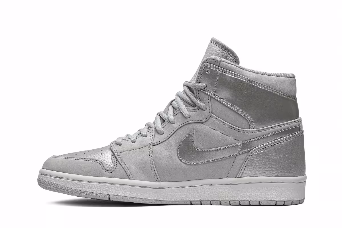Air Jordan 1 CO.JP Metallic Silver 2001, view 4