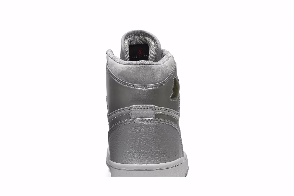 Air Jordan 1 CO.JP Metallic Silver 2001, view 8