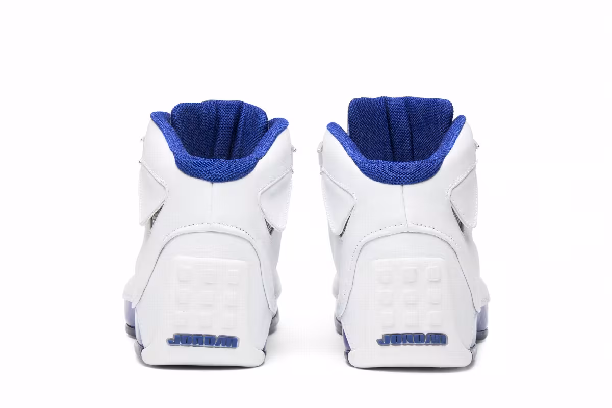 Air Jordan 18 OG White Sport Royal 2003, view 7
