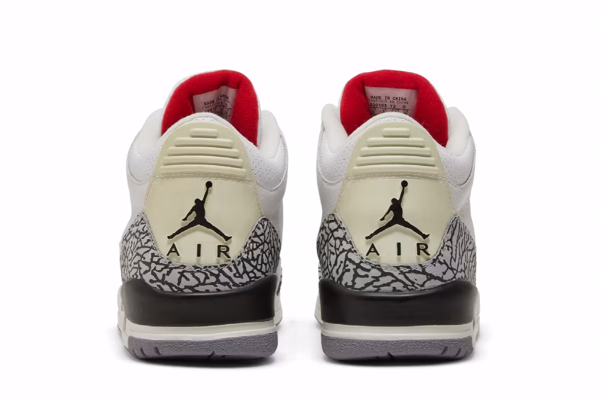 Air Jordan 3 White Cement 2003, view 7