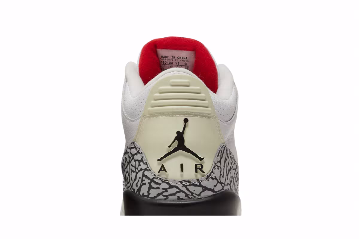 Air Jordan 3 White Cement 2003, view 8