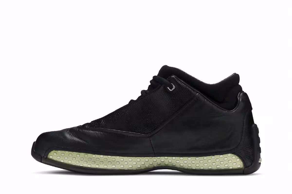 Air Jordan 18 OG Low Black Chrome, view 4
