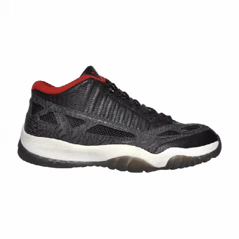 Air Jordan 11 Retro Low IE 'Black Charcoal Red' 2003