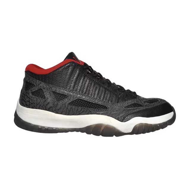 Air Jordan 11 Low IE Black Charcoal Red 2003