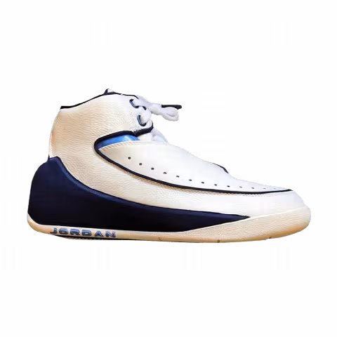 Nu' Retro Air Jordan 2 'White Midnight Navy'