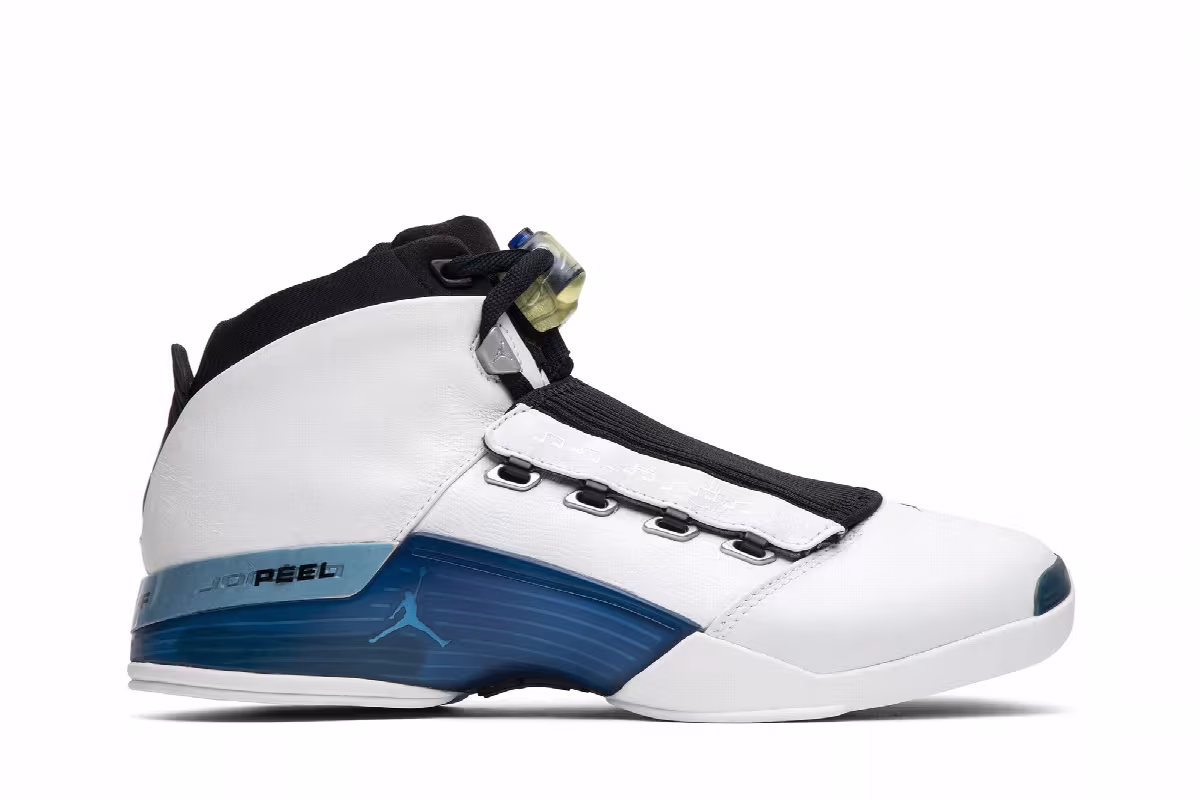Air Jordan 17 OG College Blue, view 2