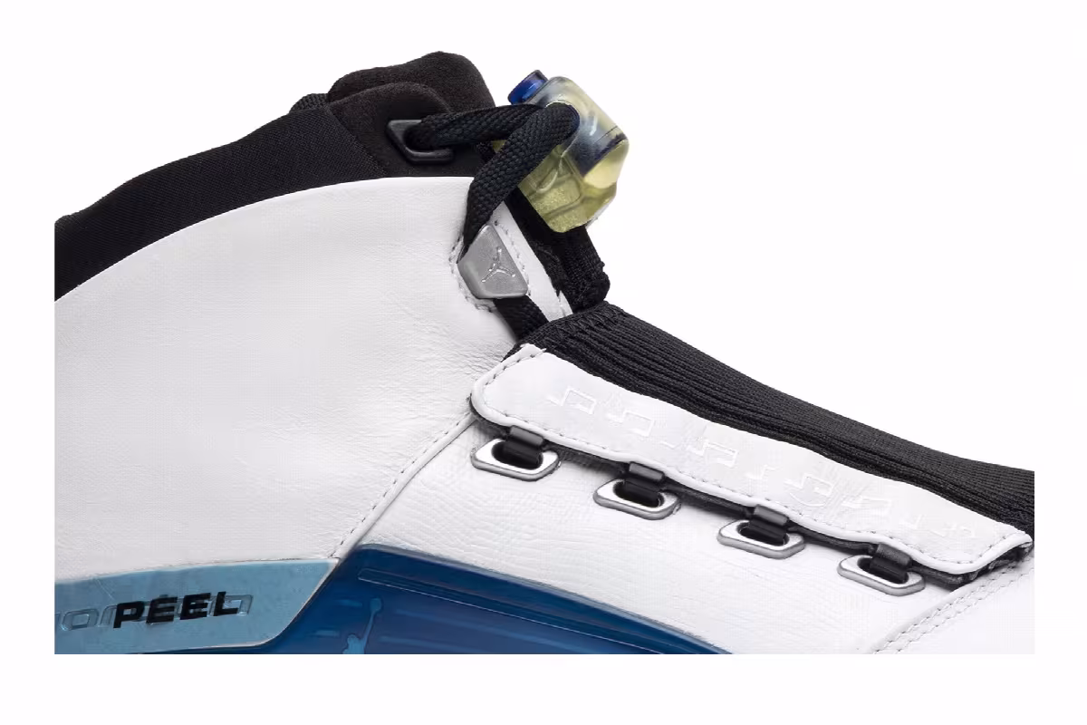 Air Jordan 17 OG College Blue, view 3