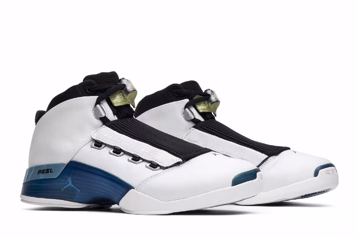 Air Jordan 17 OG College Blue, view 9