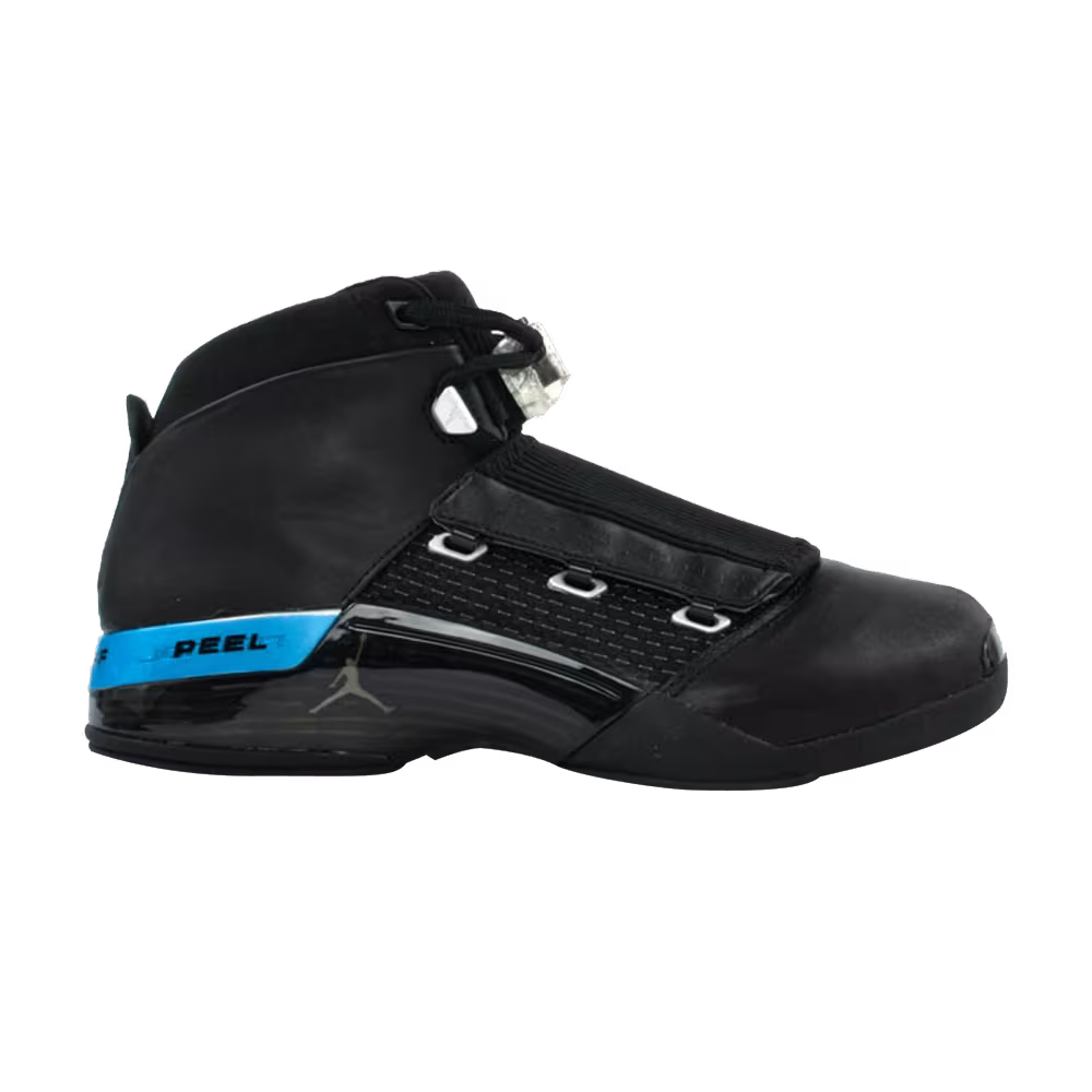 Air Jordan 17 OG Black Metallic Silver