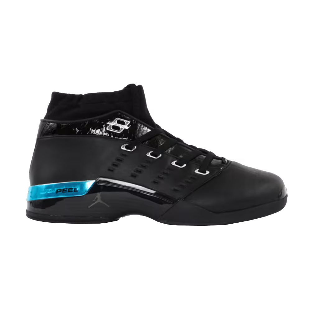 Air Jordan 17 OG Low GS Black Chrome