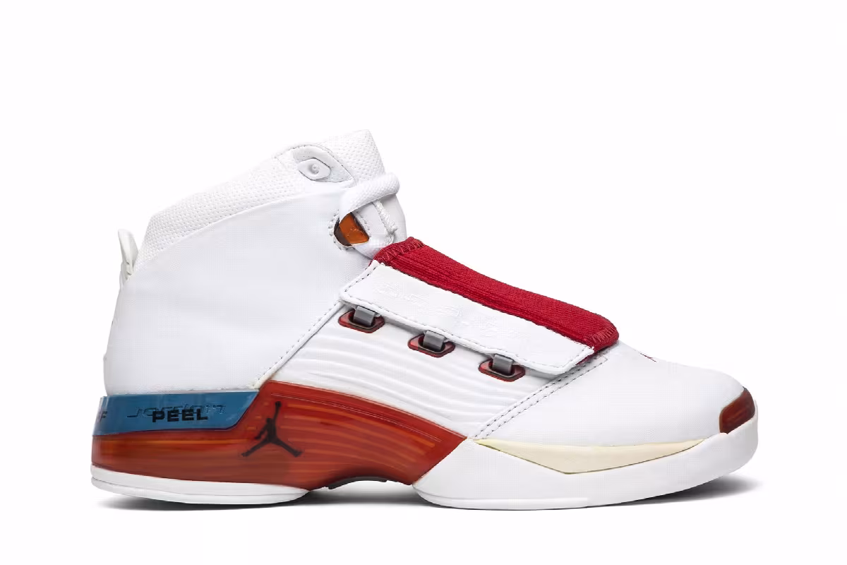 Air Jordan 17 OG GS Varsity Red, view 2