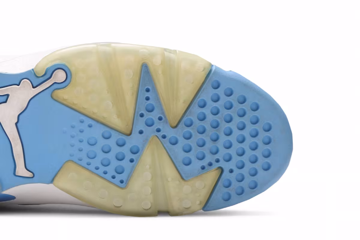 Air Jordan 6 Low University Blue, view 6