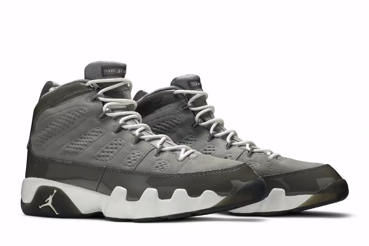 Air Jordan 9 Cool Grey 2002, view 9