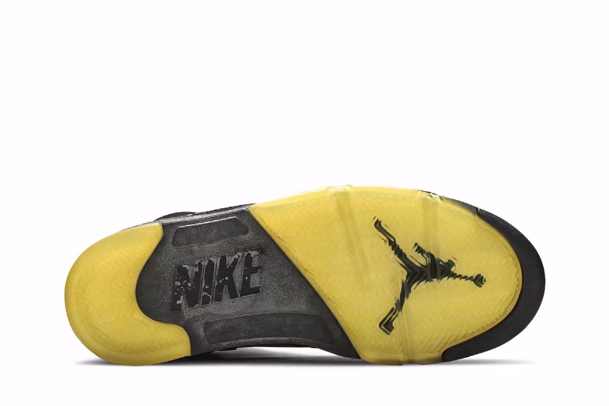 Air Jordan 5 Black Metallic 2000, view 5