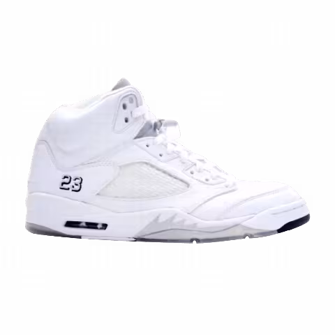 Air Jordan 5 Retro+ 'White Metallic' 2000