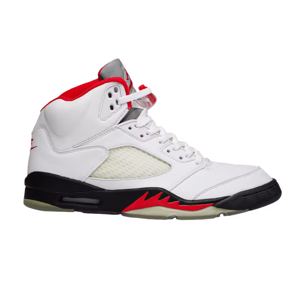 Air Jordan 5 White Fire Red 2000