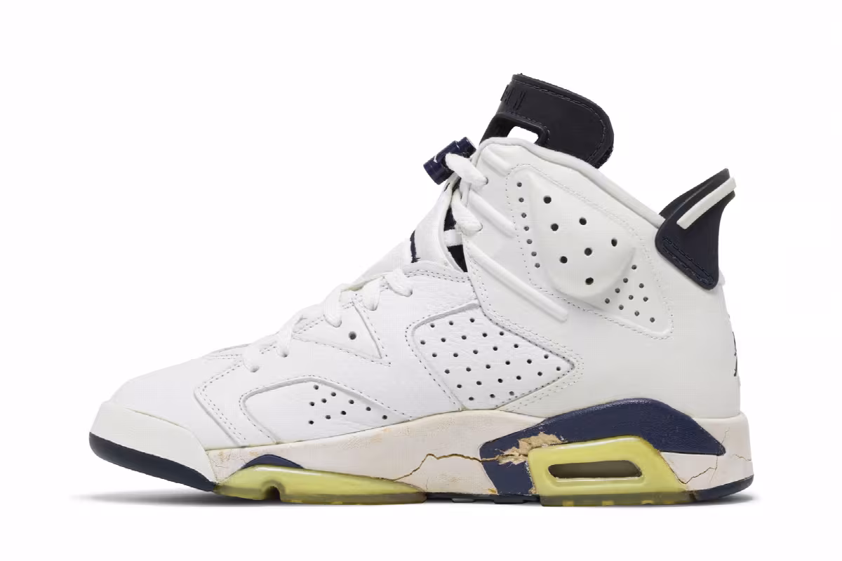 Air Jordan 6 White 2000, view 4