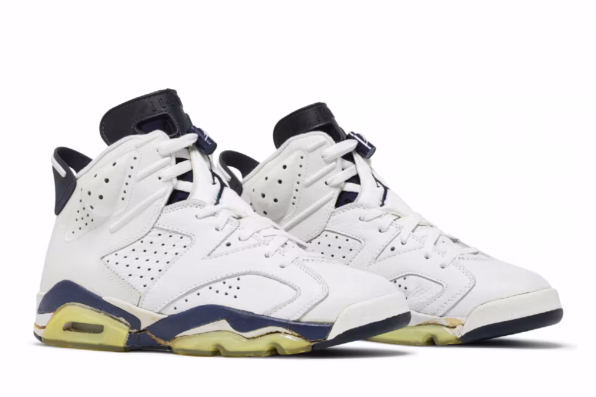 Air Jordan 6 White 2000, view 9